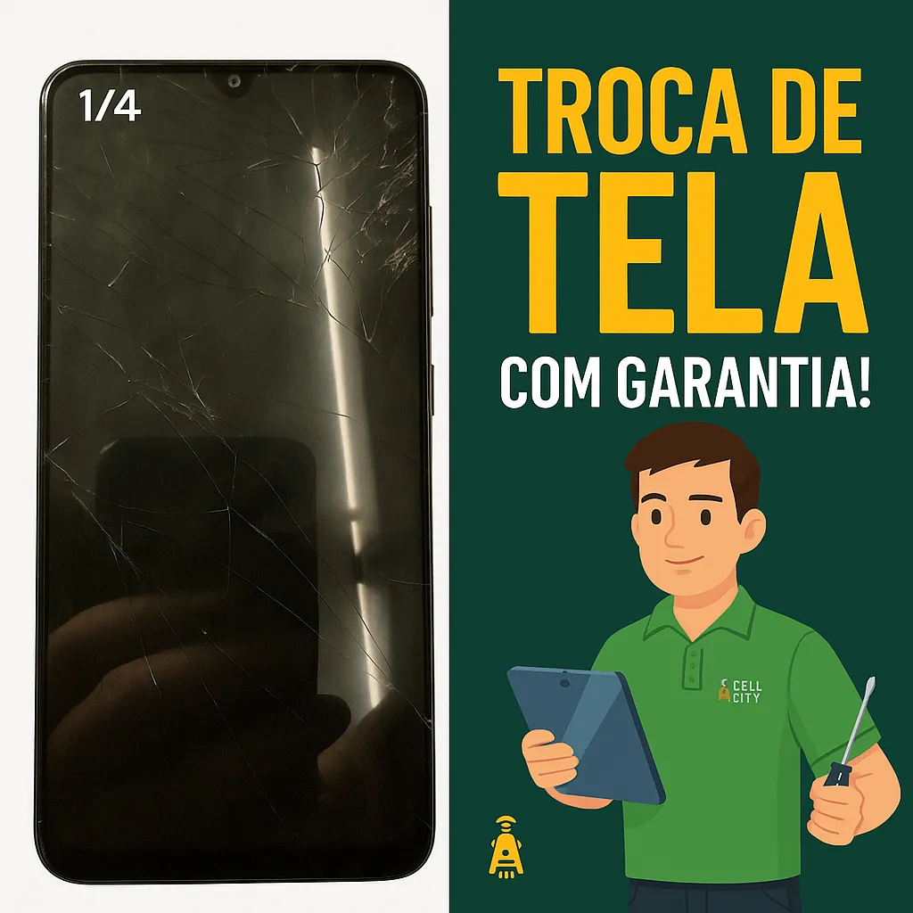 Celular Quebrado e Técnico