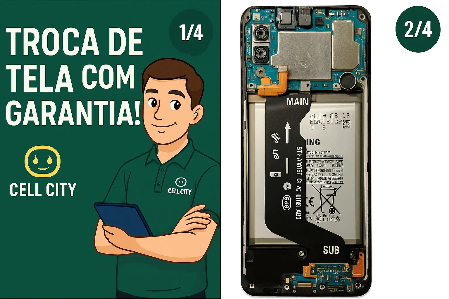 Mascote e Interior do A70